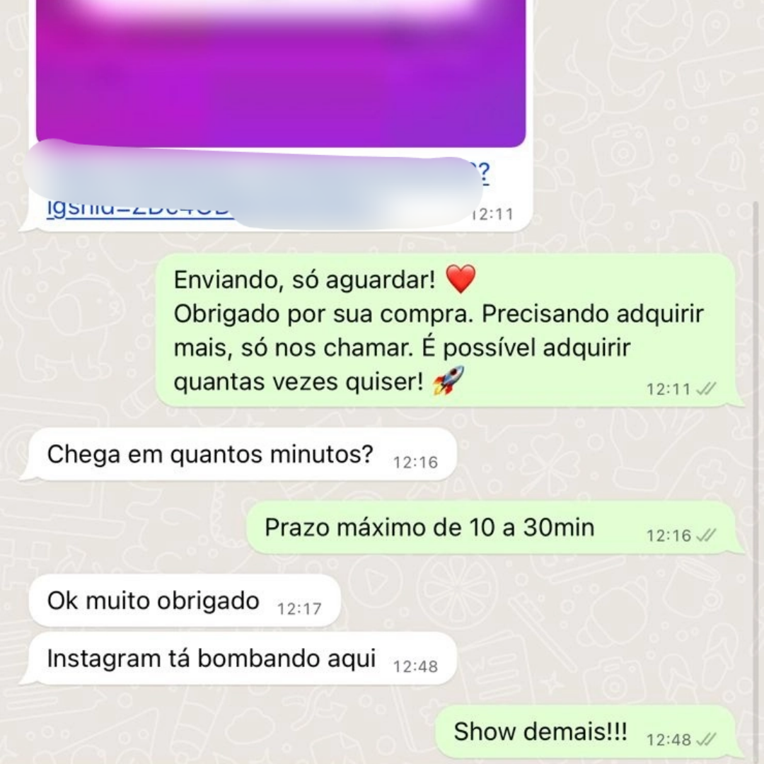 Depoimento de cliente 1