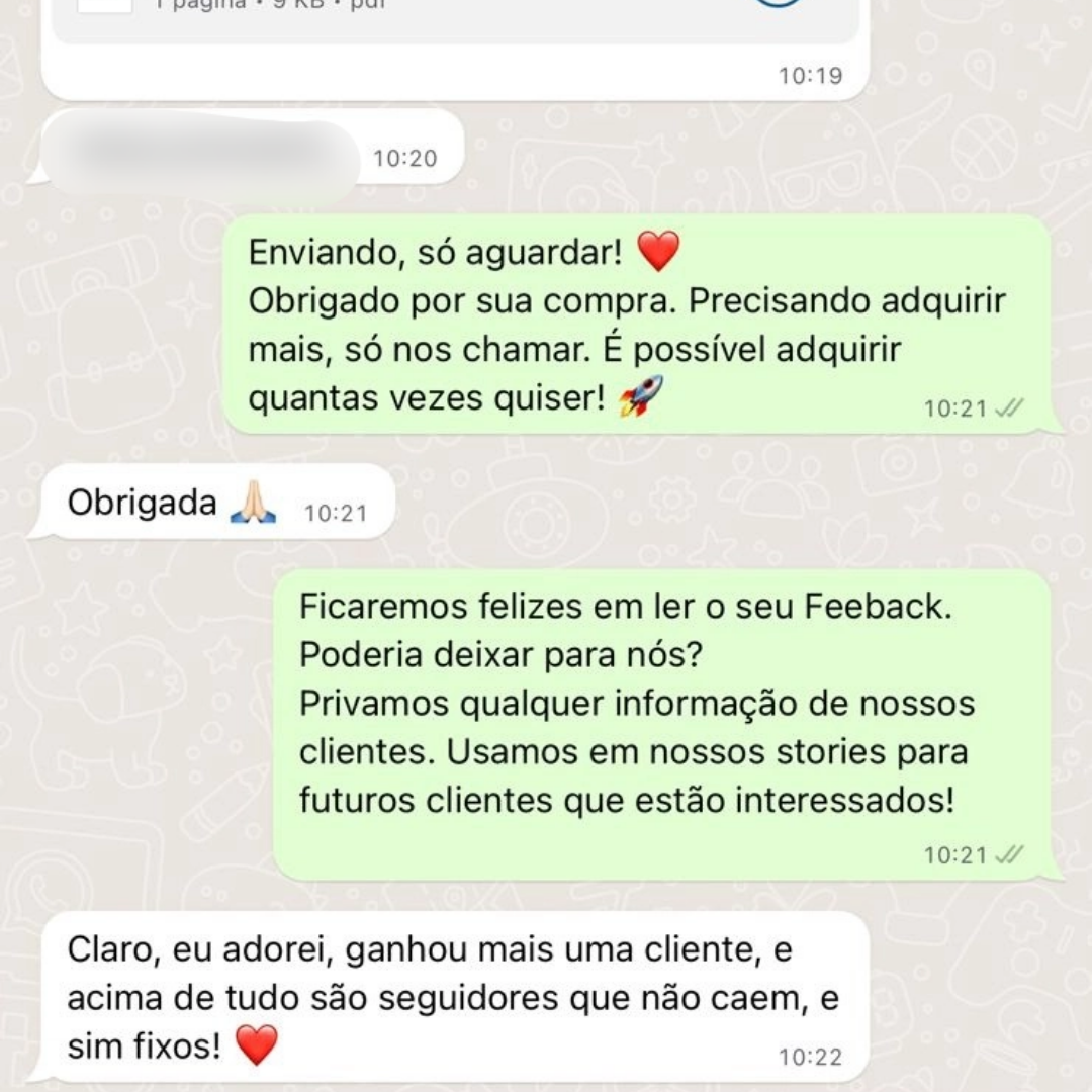 Depoimento de cliente 2